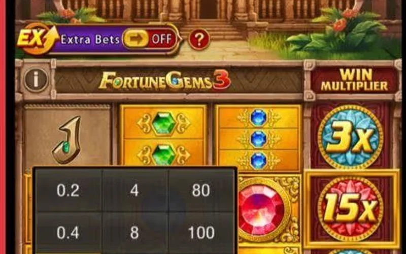 888Php 888Php Fortune Gems Slot: 3x3 Reel Guide & Multiplier Wheel Payouts mechanical walkthrough and table diagram